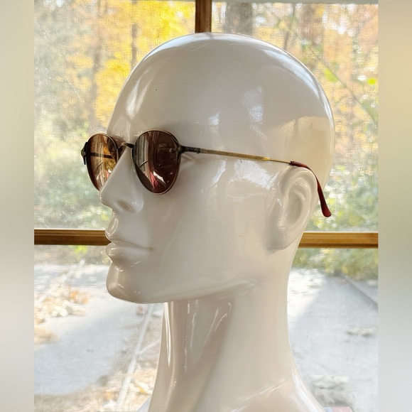 Vintage Matsuda Antique Bronze Eyeglass Frames, Unisex - Picture 7 of 15